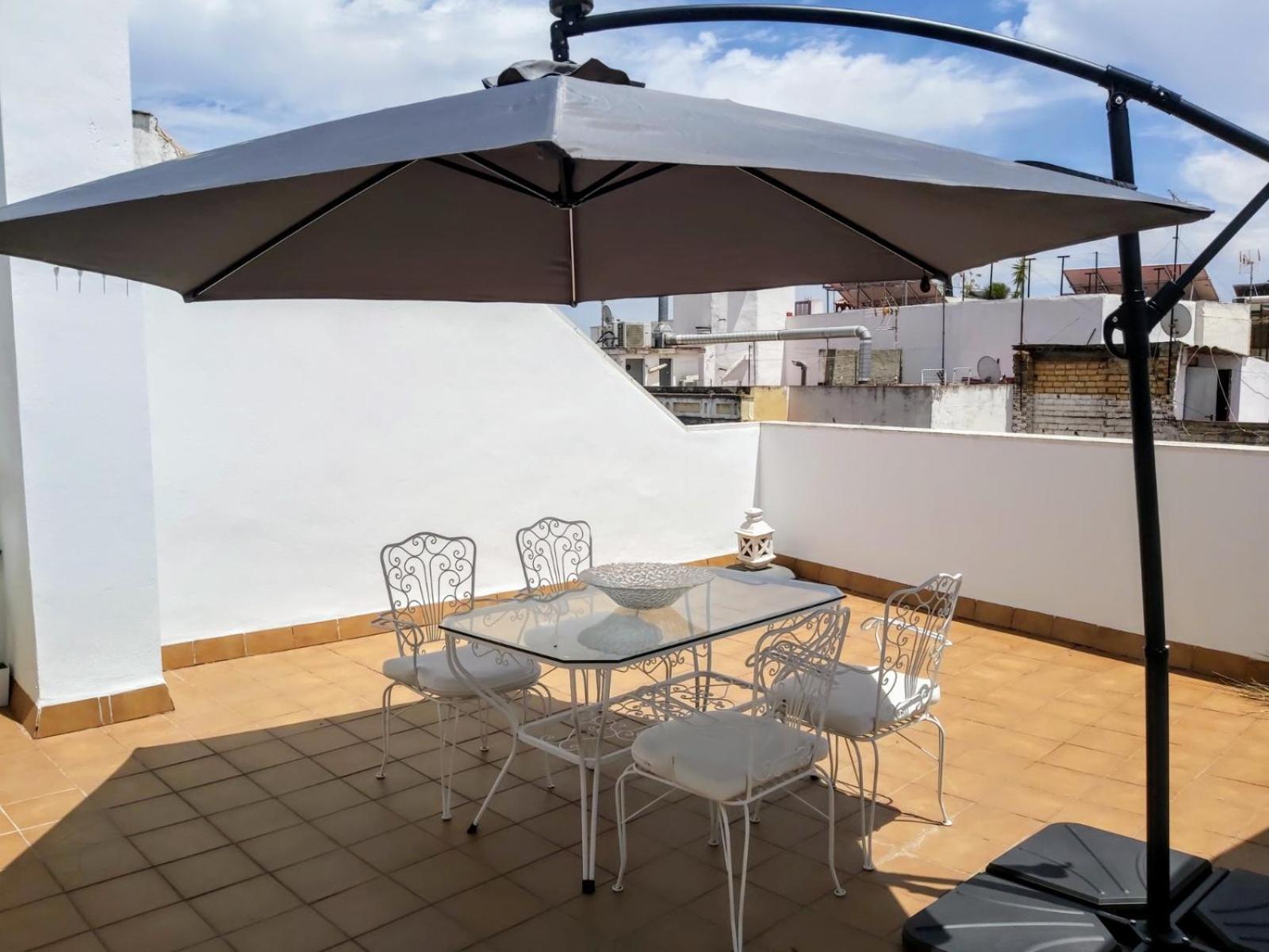 Appartement Triana Procurador Con Terraza Privada à Séville Extérieur photo
